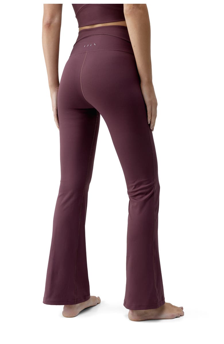 Born Living Yoga Saori Performance High Rise Sport Legging, Alternate, color, Dark Cherry