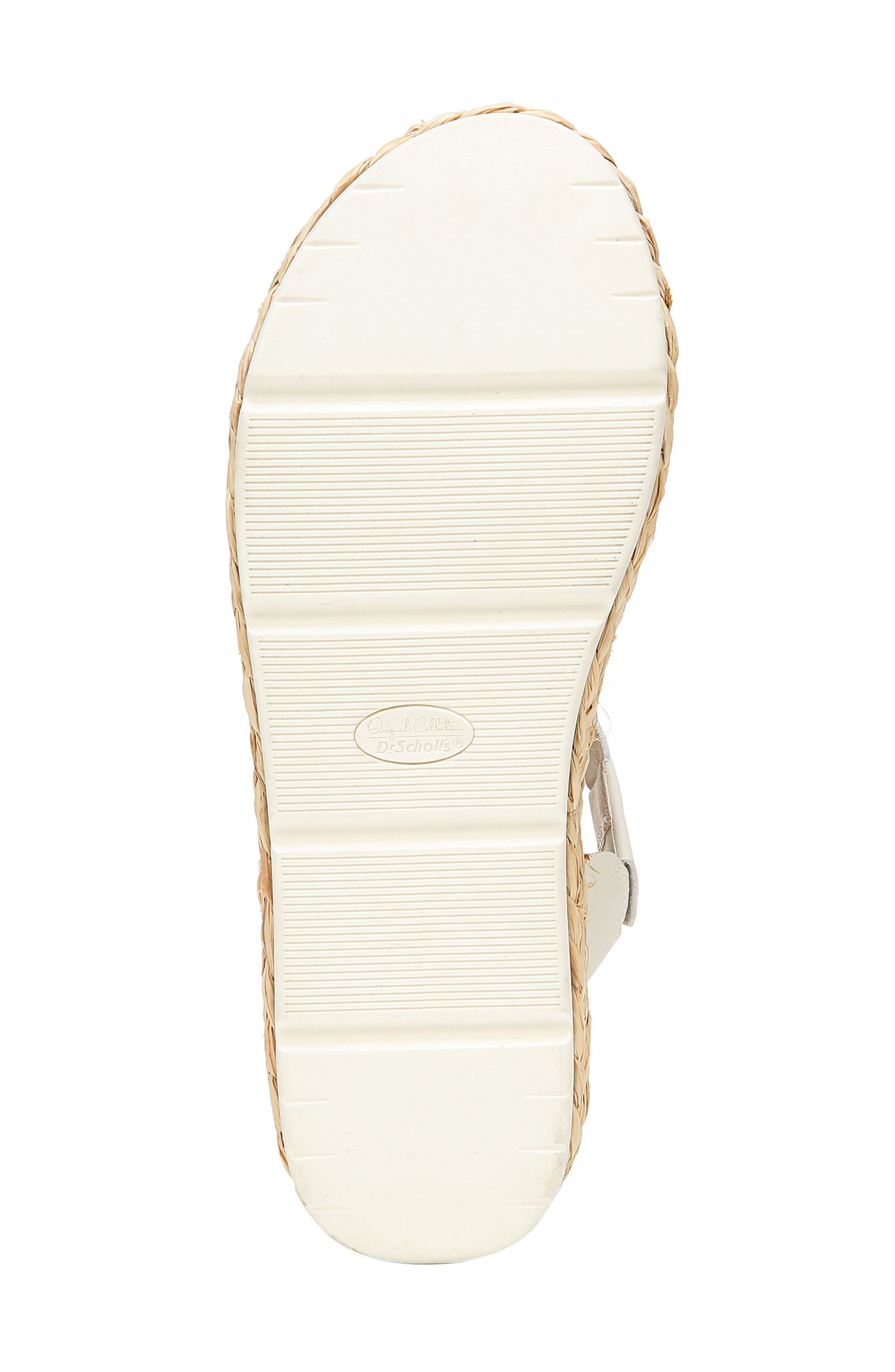 Other Side Quarter Strap Platform Sandal, Alternate, color, TOFU LEATHER