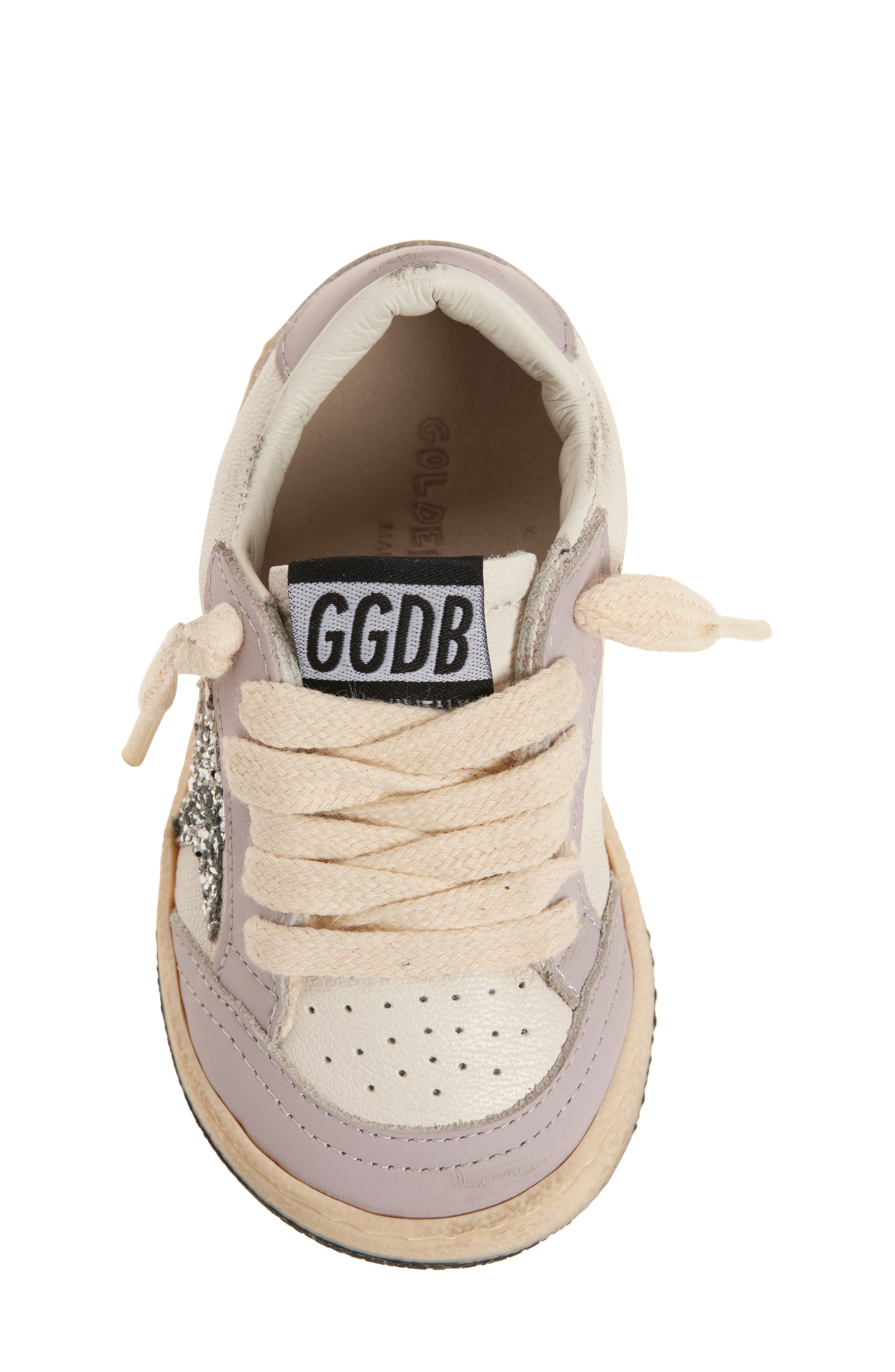 Golden Goose Kids' Ball Star Sneaker, Alternate, color, 