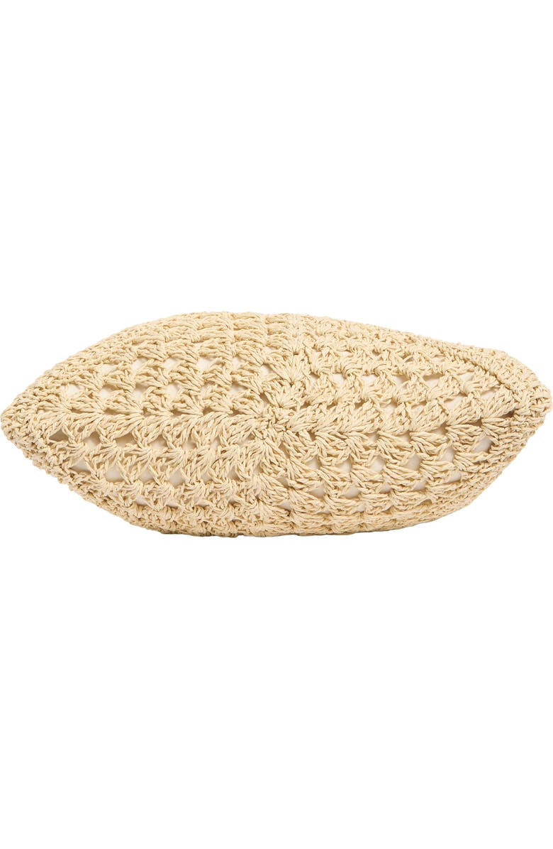 Dolce Vita Bloom Straw Shoulder Bag, Alternate, color, Natural