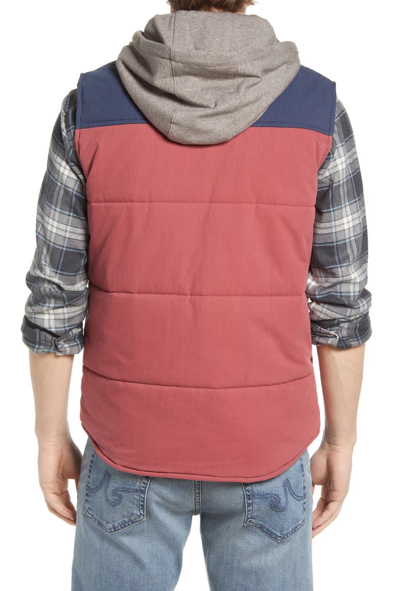 Dano Vest, Alternate, color, RED/ NAVY