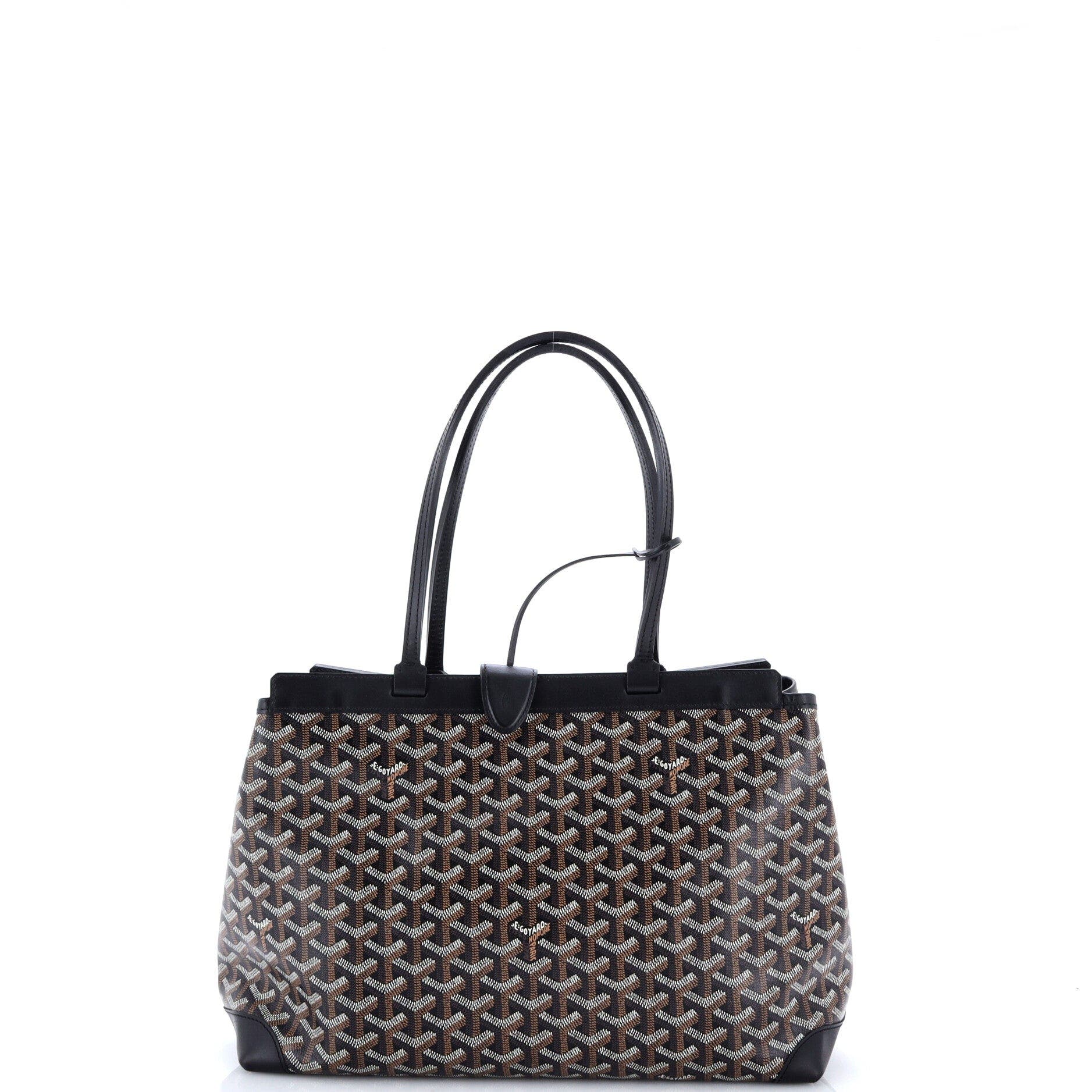 Bellechasse Bag Coated Canvas PM, Alternate, color, Black