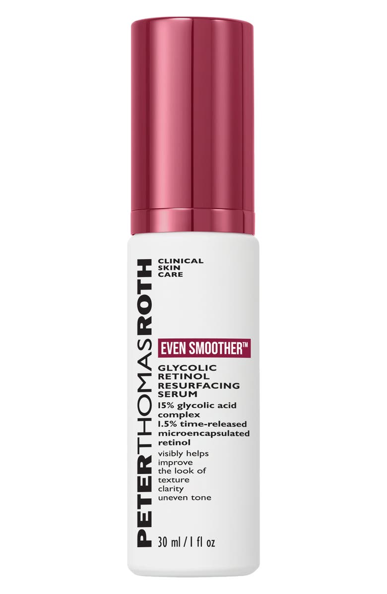 Peter Thomas Roth Even Smoother Glycolic Retinol Resurfacing Serum, Main, color,