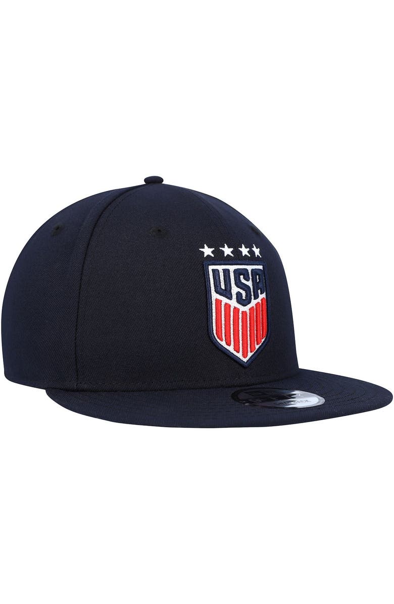 New Era Men's New Era Black USWNT Team Basic 59FIFTY Fitted Hat, Alternate, color, Black