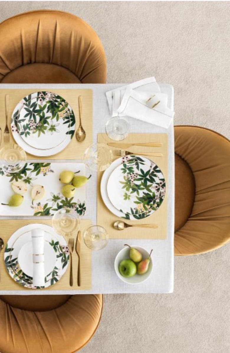 Togas Belize plate, Alternate, color, White