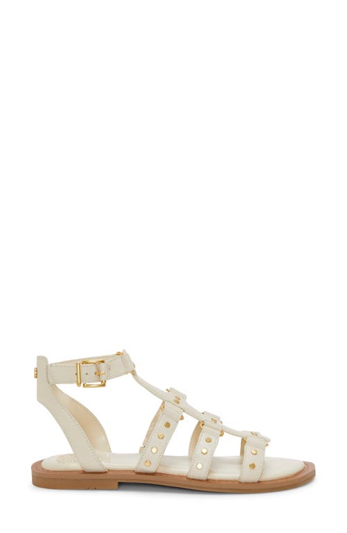Vince Camuto Claira Gladiator Sandal In Panna Creme Smooth