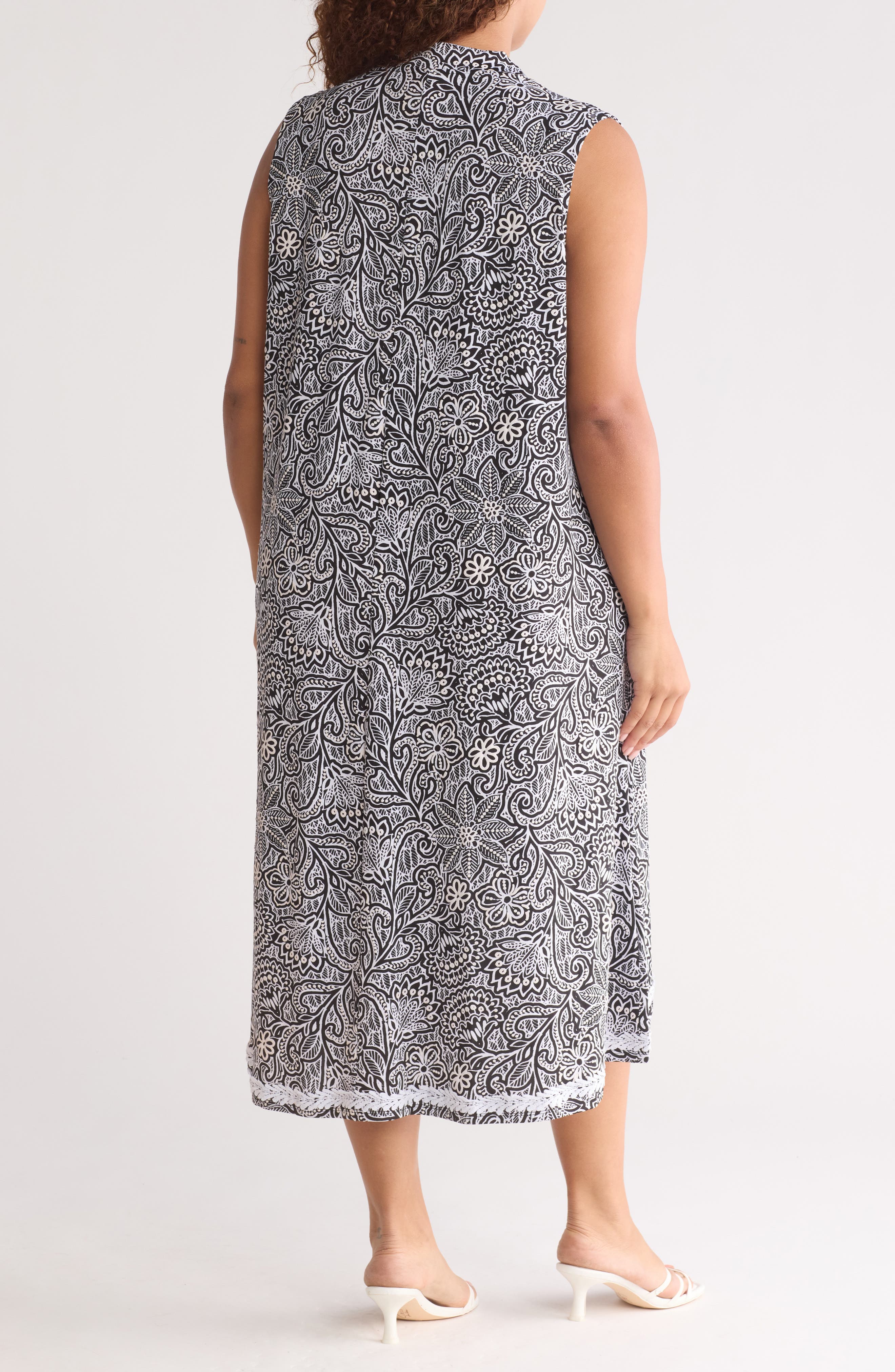 RUBY RD Sleeveless High/Low Shift Dress (Women) | Nordstromrack