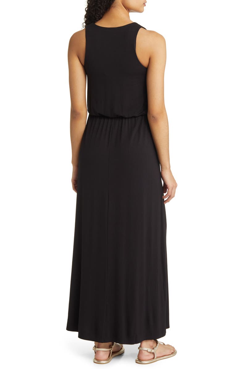 Caslon<sup>®</sup> Sleeveless Jersey Maxi Dress, Alternate, color,