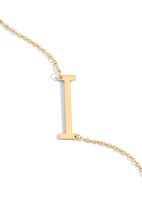 Statement Initial Necklace