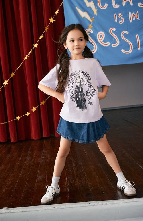 Cotton On Kids Kid's License Drop Shoulder Short Sleeve Tee In Blue