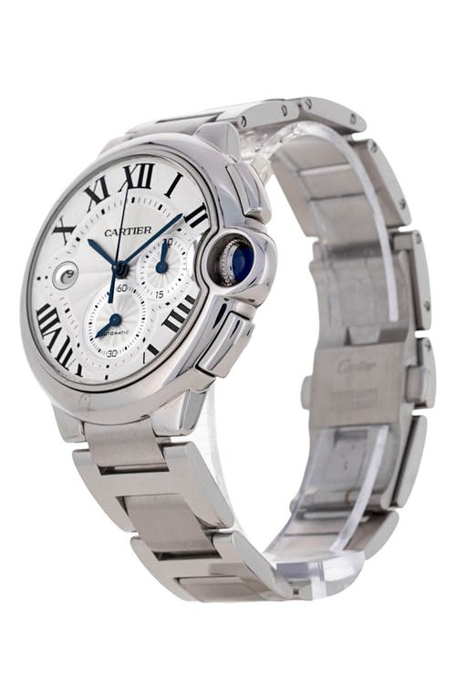 WATCHFINDER & CO. WATCHFINDER & CO. CARTIER PREOWNED BALLON BLEU BRACELET WATCH, 47MM
