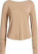 CITY BLUES Long Sleeve Modal Blend Top