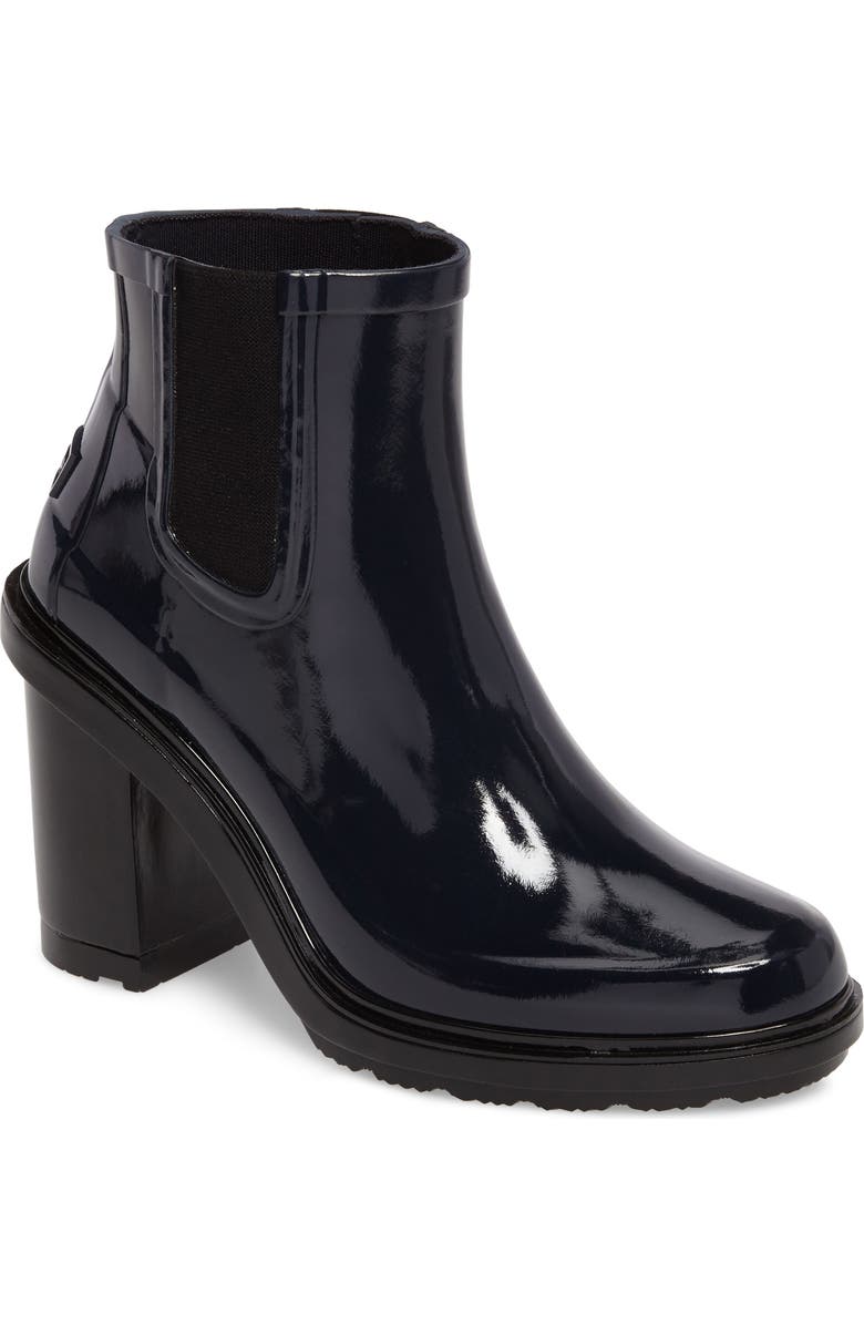 Hunter 'Original Refined' Chelsea Rain Boot, Main, color,