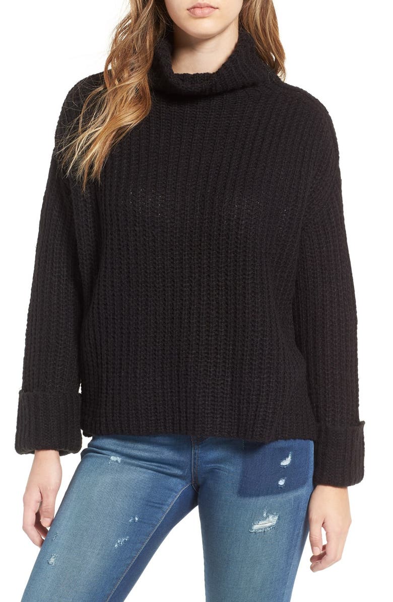 Leith Chunky Turtleneck Sweater, Main, color,
