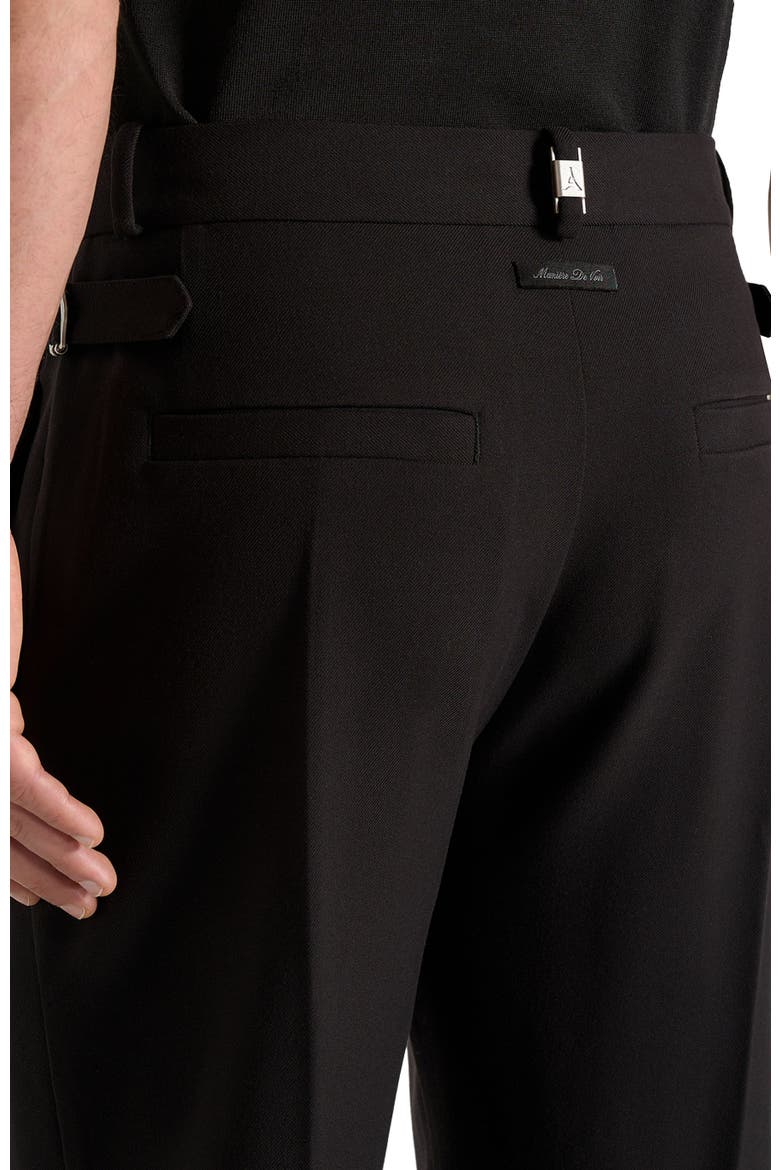 Joseph Refined Regular Fit Trousers, Alternate, color, Black