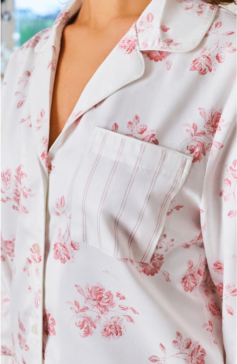 CHRISTY Luxury Sateen Pyjamas, Alternate, color, Pink