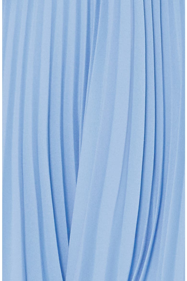 Haddy Sleeveless Pleated Minidress, Alternate, color, BLUE