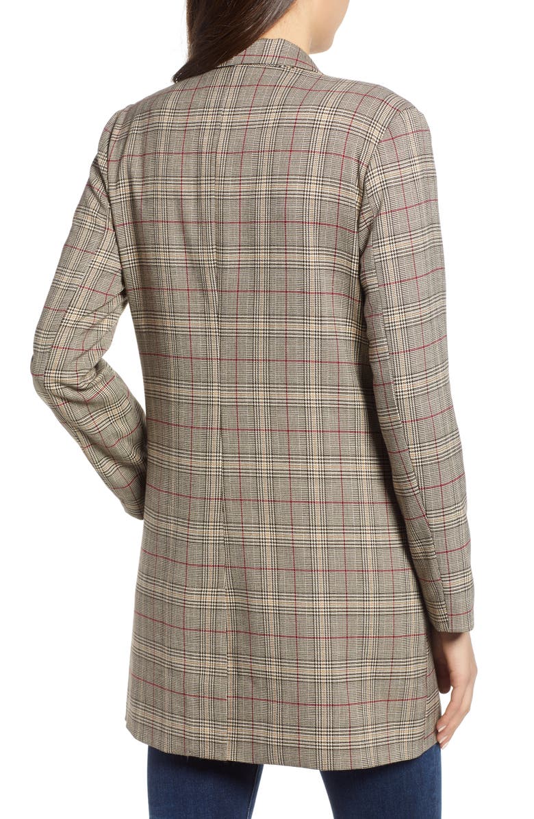 BB Dakota by Steve Madden BB Dakota Ex-Boyfriend Plaid Blazer, Alternate, color,