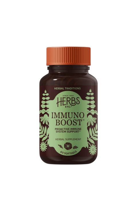 Immunoboost Herbal Immune Support Softgels, 60 Count