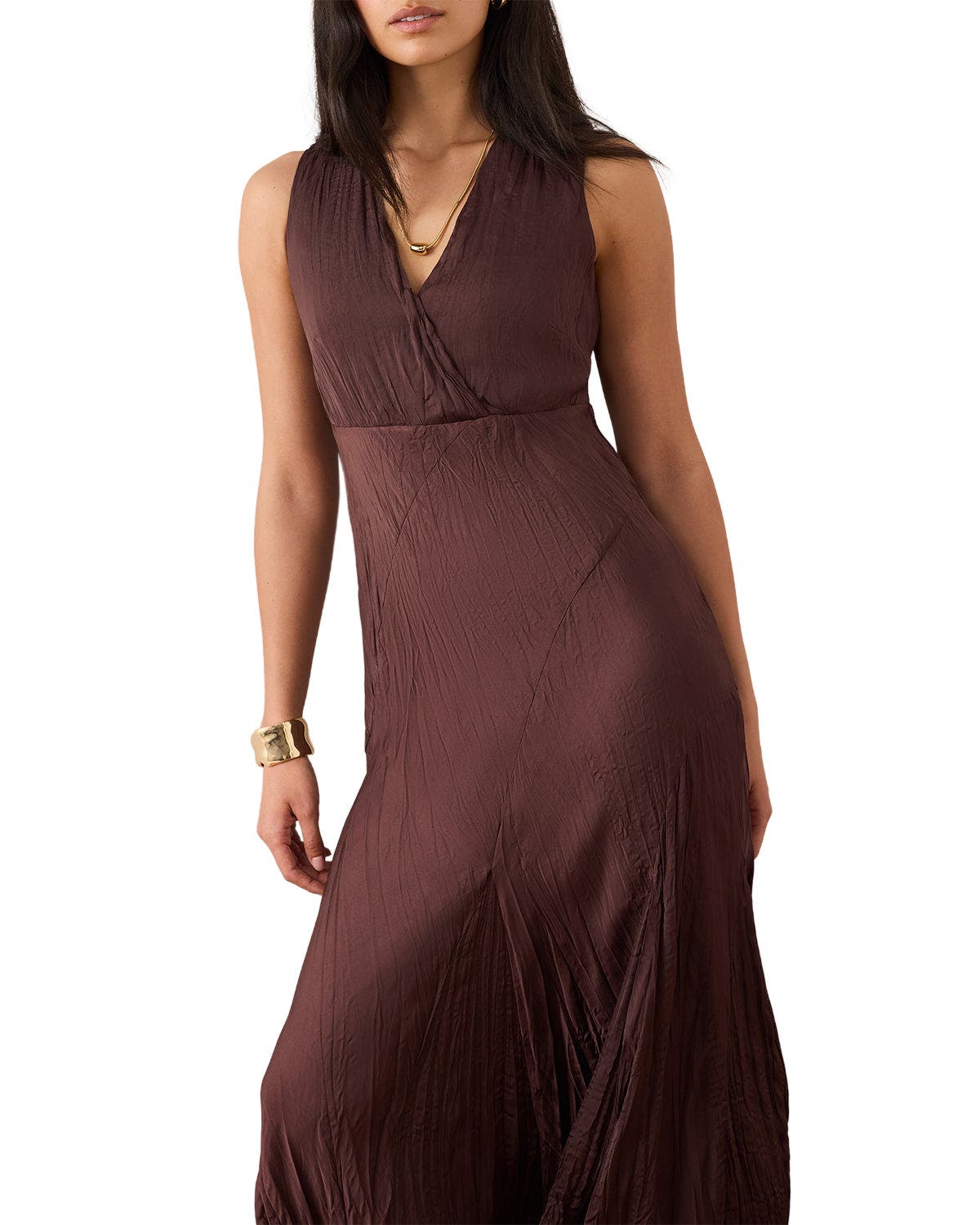 Crinkle Maxi Dress - image 2