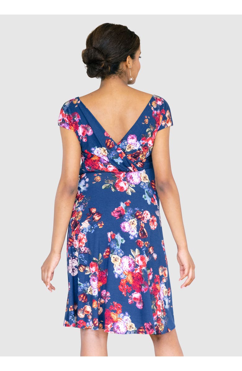 Tiffany Rose Maternity Alessandra Maternity Dress, Alternate, color, Midnight Garden