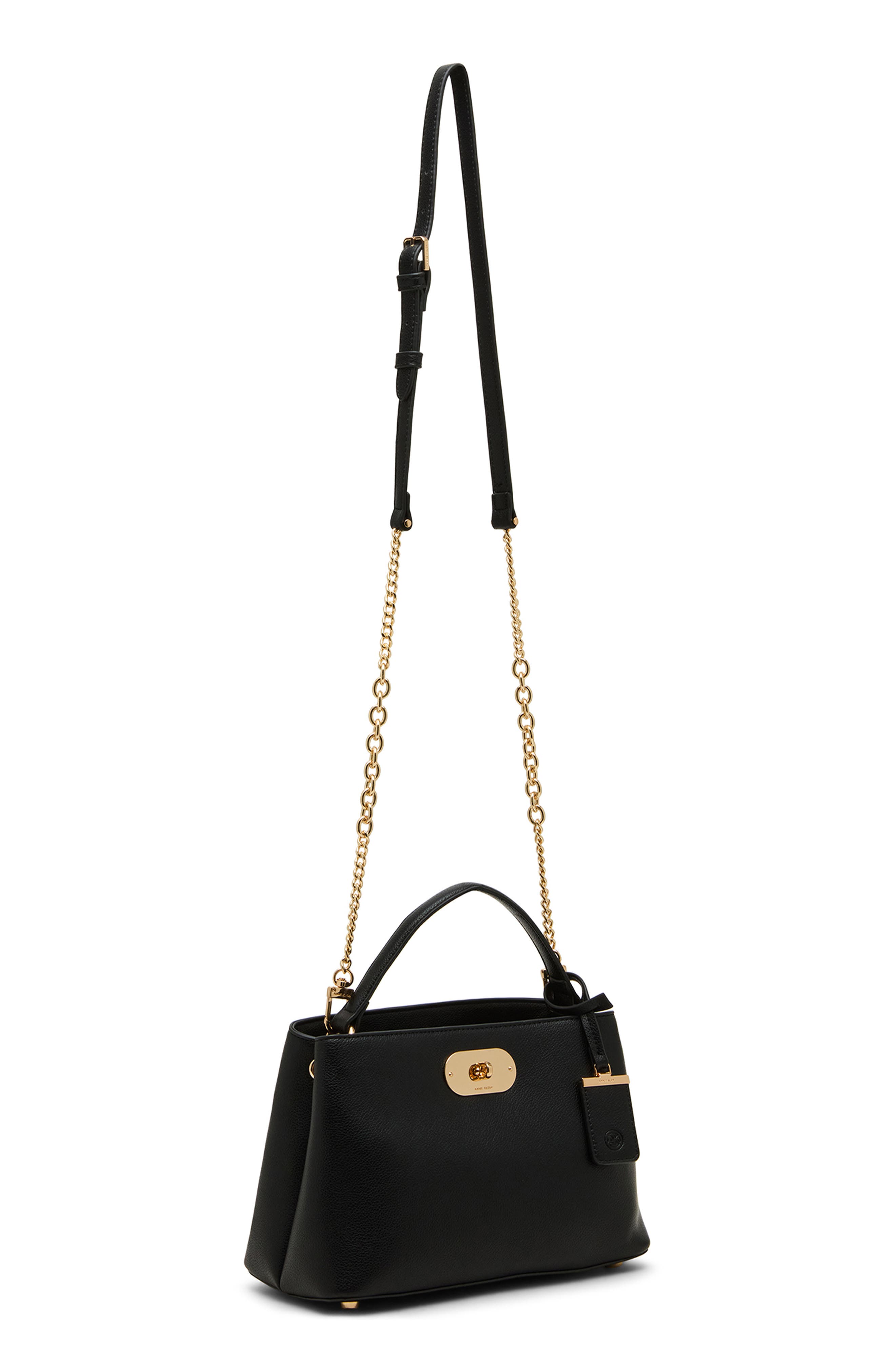 Anne Klein Small Top Handle Bag, Alternate, color, 