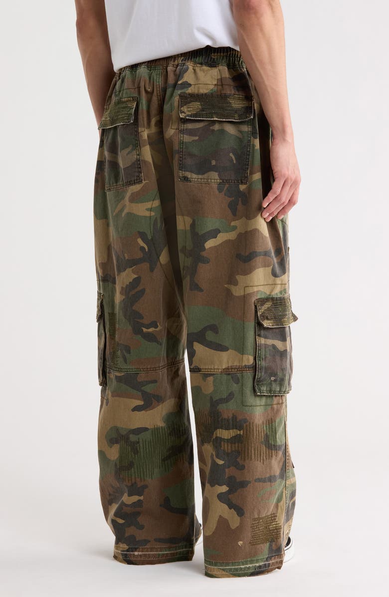 DIET STARTS MONDAY Camo Cargo Pants, Alternate, color, Camo Multi