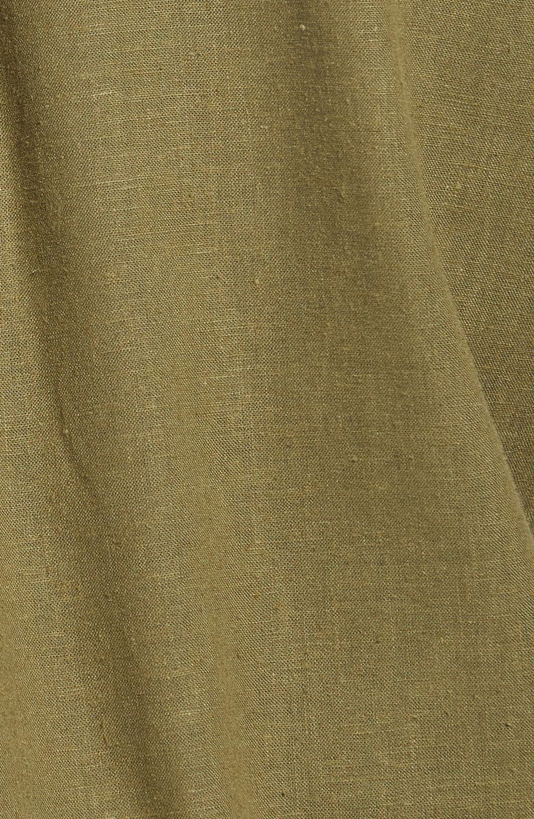 Fjällräven Ovik Travel Short Sleeve Button-Up Shirt, Alternate, color, Green