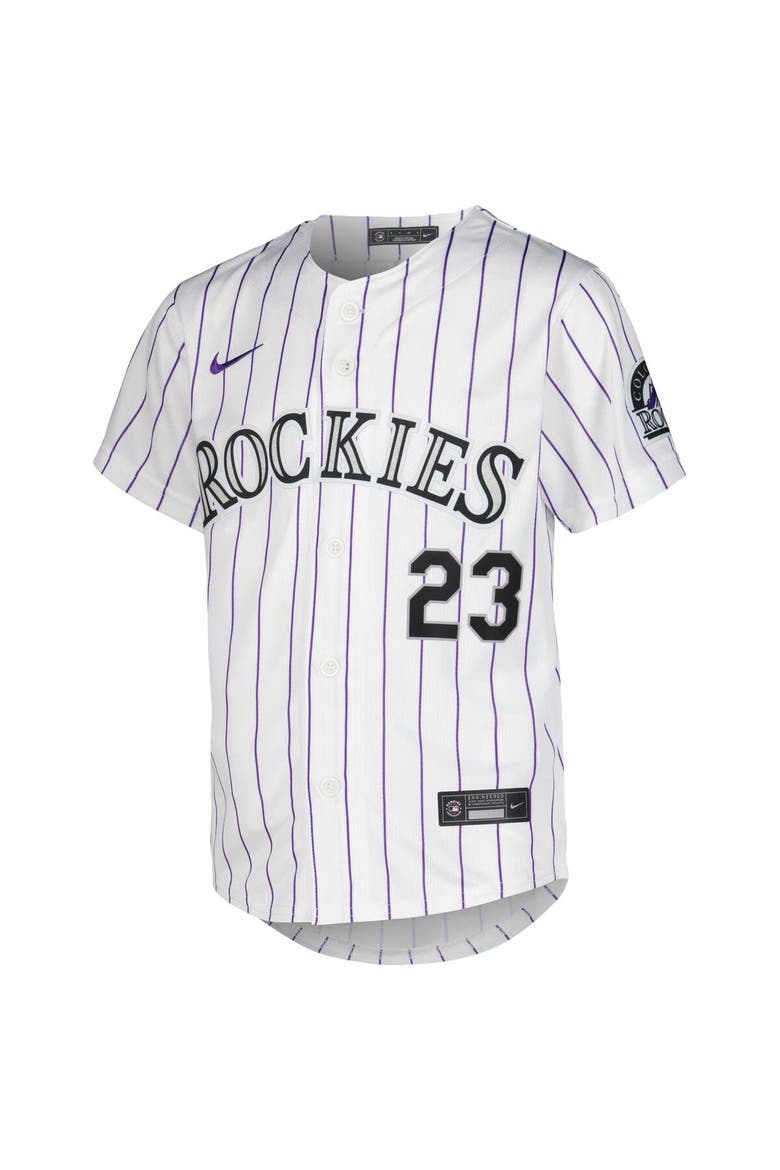 Youth Nike Kris Bryant White Colorado Rockies Home Limited Player Jersey, Alternate, color, White