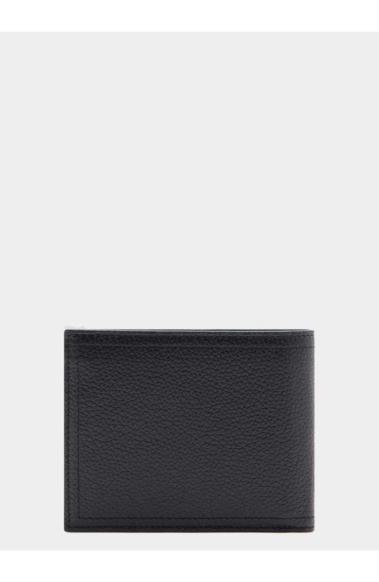Bally Capitol Wallet in Leather, Alternate, color, Black+Palladio