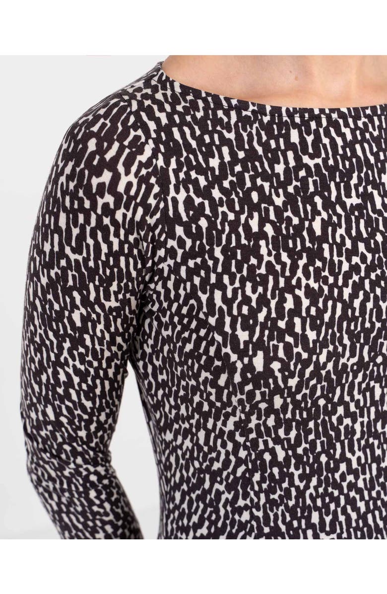 Kettlewell Isla 3/4 Sleeve Dress, Alternate, color, Espresso