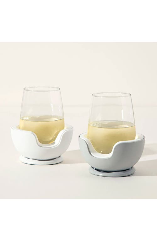 Vochill Personal Stemless Wine Chiller In White