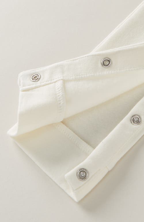 Nordstrom Ruffle Cozy Romper In White