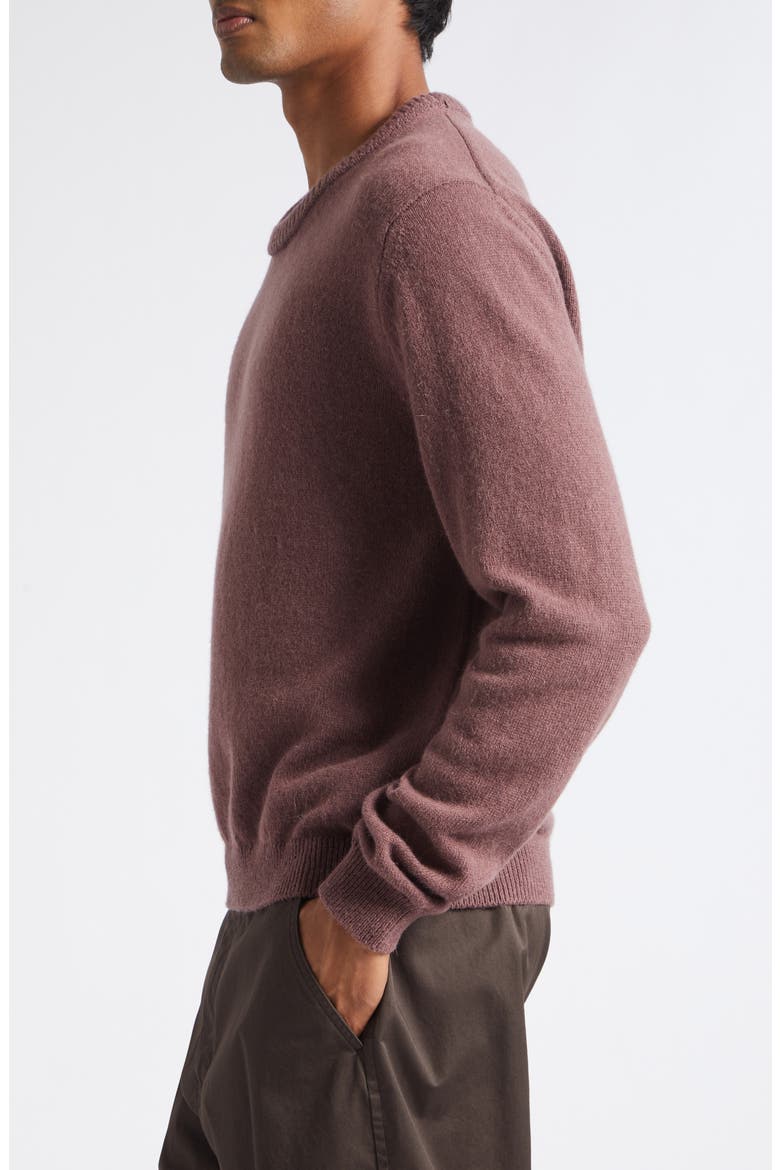 Alpaca Blend Sweater, Alternate, color, MAUVE