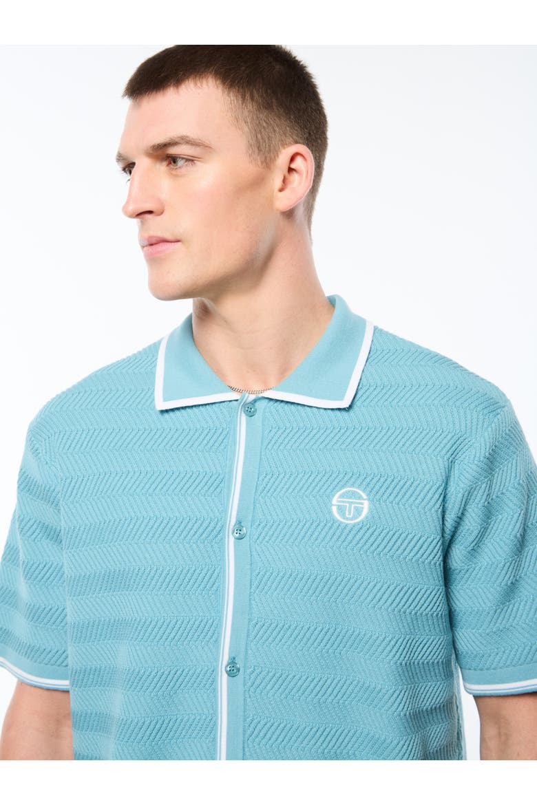 Riva Cabana Shirt, Alternate, color, STILLWATER