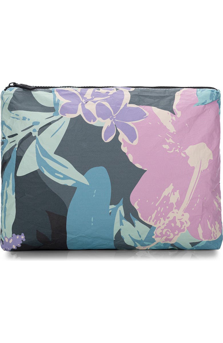 Aloha Collection Mid Pau Hana Water Resistant Tyvek<sup>®</sup> Zip Pouch, Main, color, Pau Hana