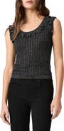 PAIGE Clareen Metallic Sweater Tank