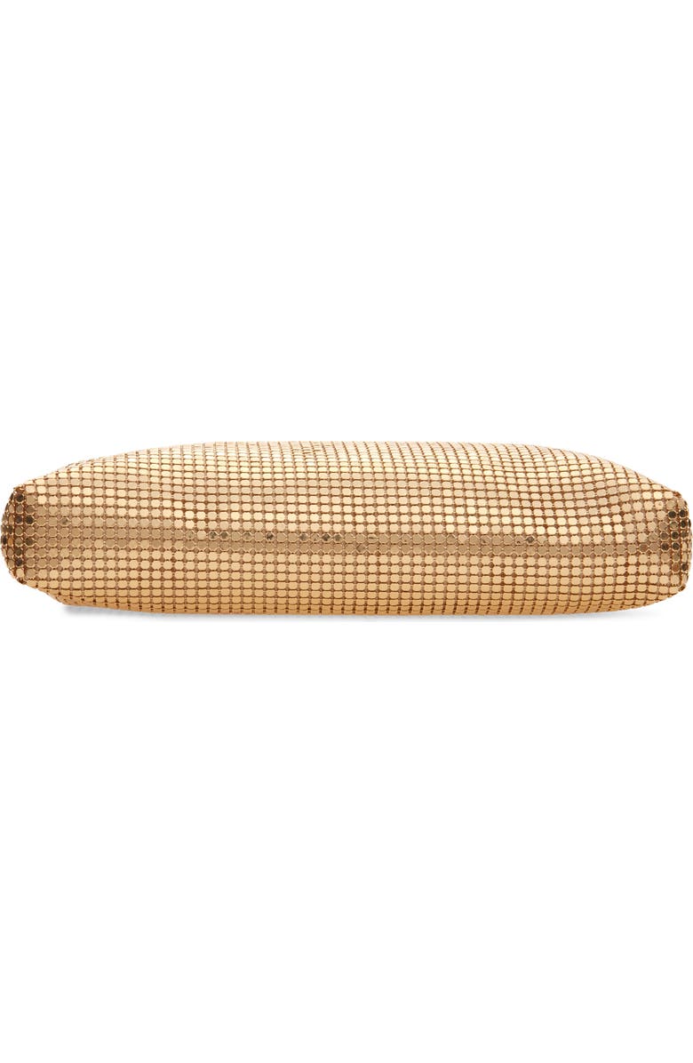 Anya Hindmarch Maud Metallic Mesh Clutch, Alternate, color, Gold