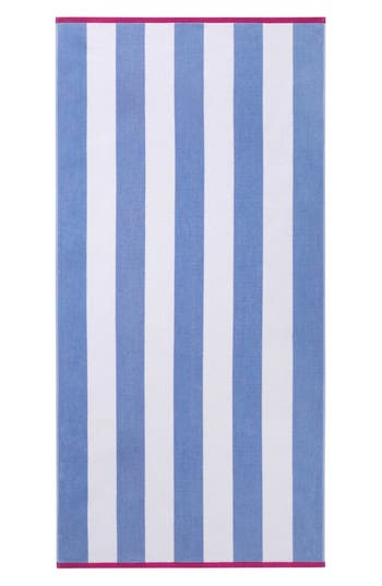 Juicy Couture Stripe Cotton Beach Towel