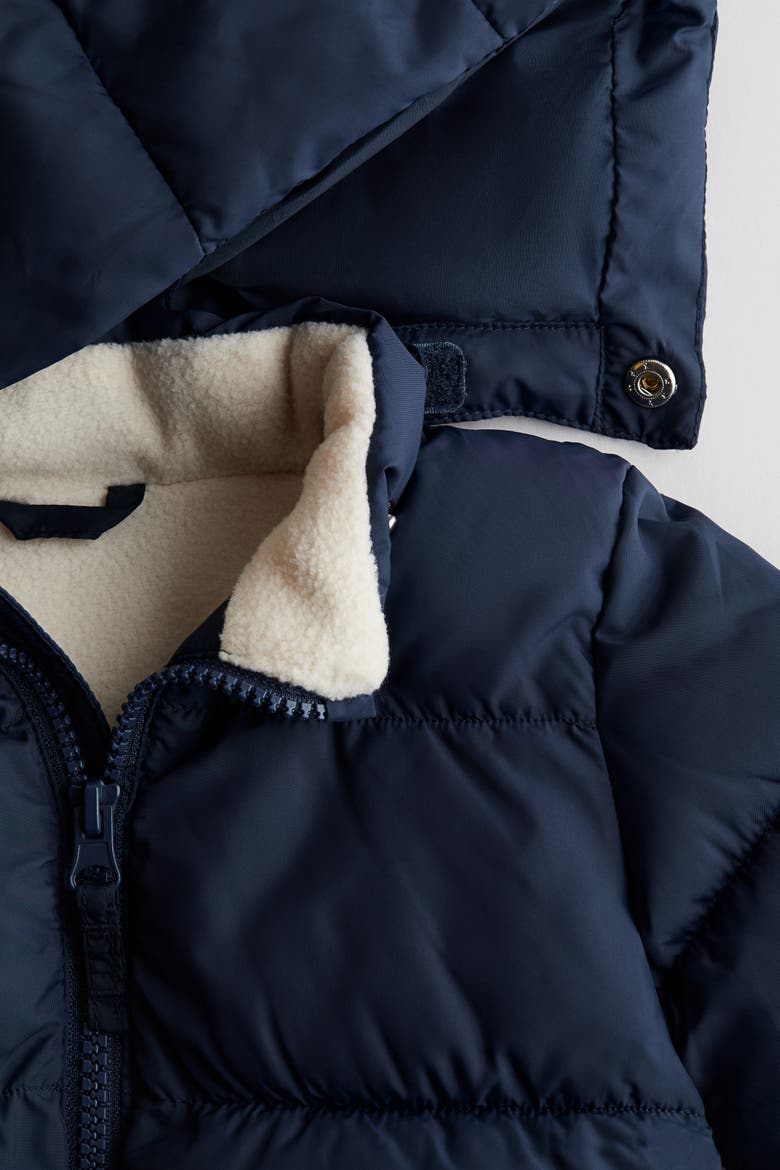 Water-repellent Puffer Jacket, Alternate, color, Blue