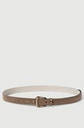 Brunello Cucinelli Suede belt with monili