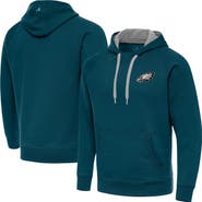 ANTIGUA Men's Antigua Midnight Green Philadelphia Eagles Victory Pullover Hoodie