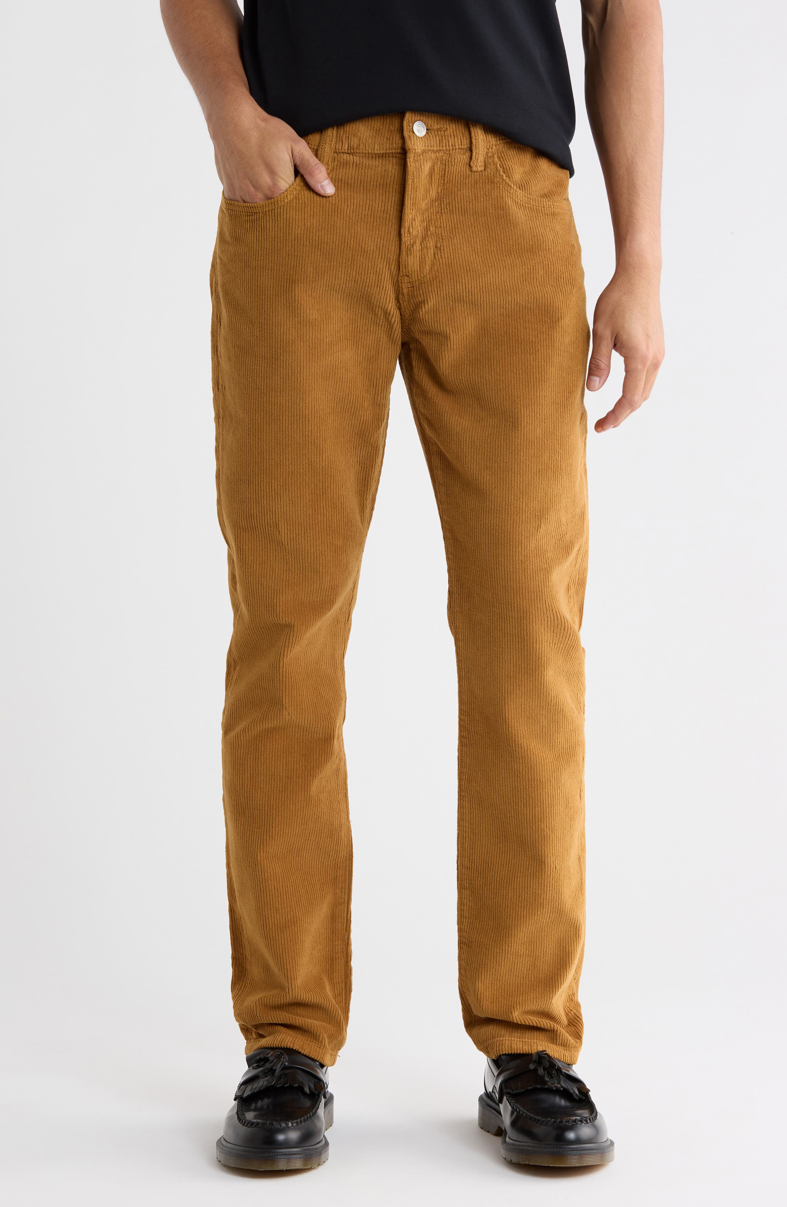 Blake Slim Fit Corduroy Straight Leg Pants