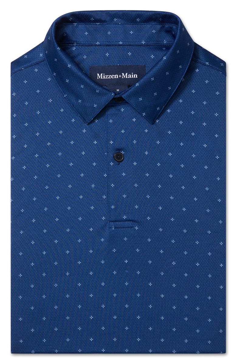 Mizzen+Main Haylard Neat Textured Knit Polo, Alternate, color, 