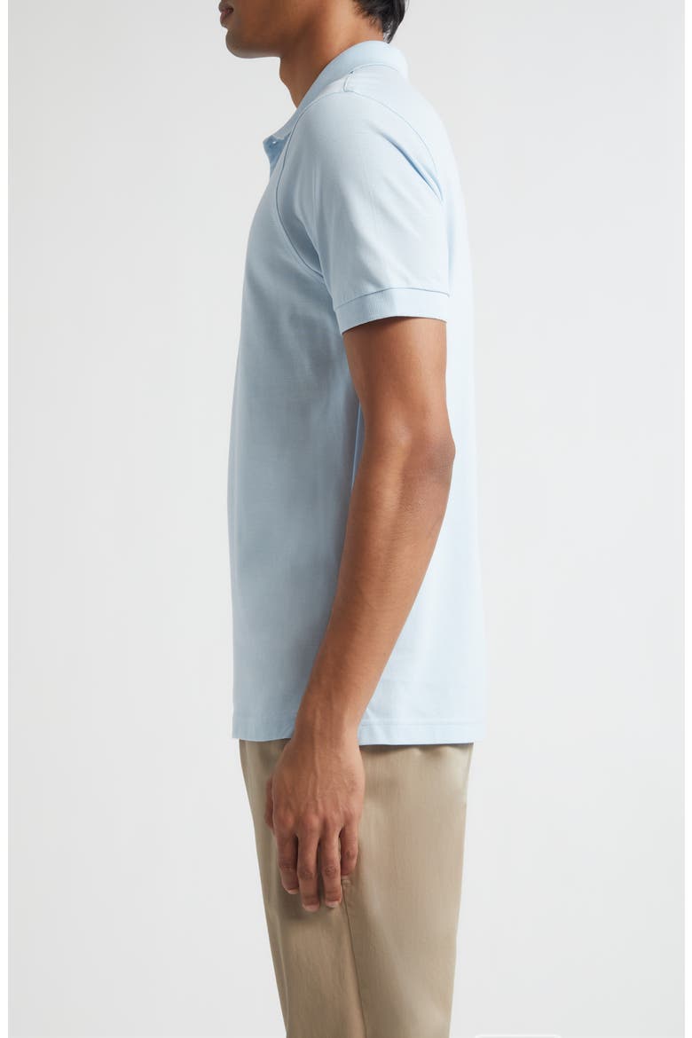 Cotton Piqué Polo, Alternate, color, FROST BLUE