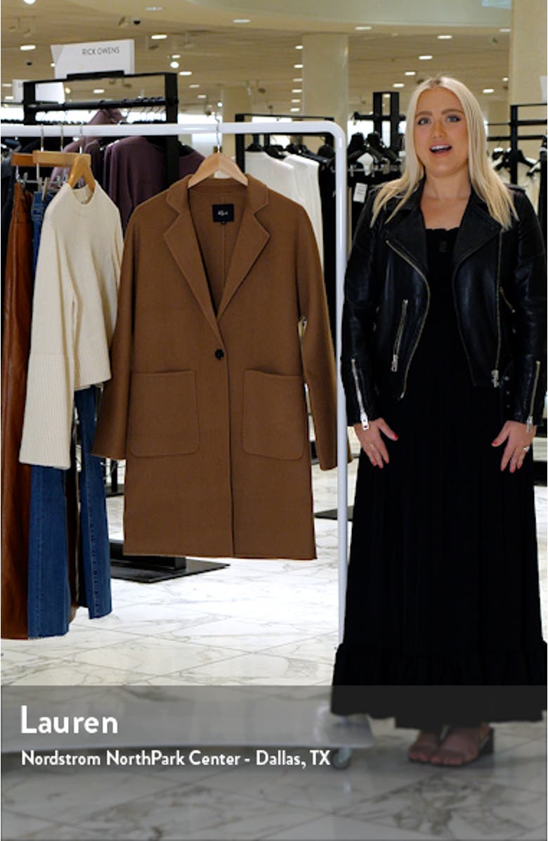 Everest Wool Blend Coat, sales video thumbnail