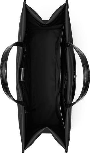 Ella Patent Nylon Tote