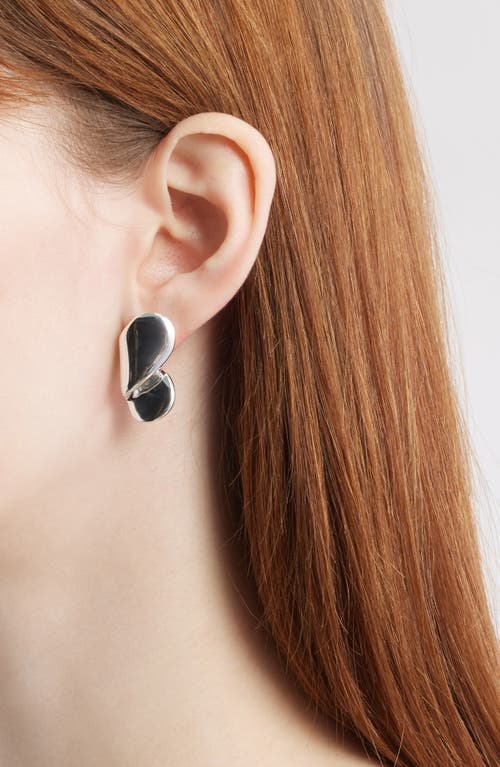 Jenny Bird Cora Drop Earrings In High Polish Silver