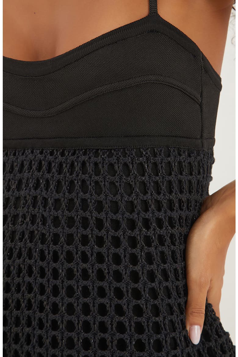 Solid Tidsy Cover-Up Dress, Alternate, color, BLACK