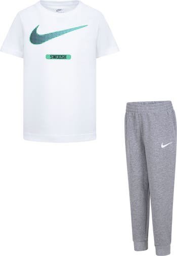 Nike Kids' Swoosh T-Shirt & Pants Set | Nordstromrack